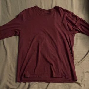 Maroon long sleeve